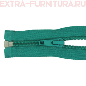 Молния Спираль разъемная Т5, дл. 65см, цв.257 изумрудный