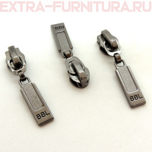 Бегунок декоративный автомат СП5 черный никель №4 (уп. 50 шт.)