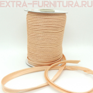 Кант атласный 12 мм, 72 ярда, цв. 085 персик ЕВРО