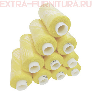 Нитки IDEAL бытовые 40/2 366м, цв.128 желтый (уп.10шт)