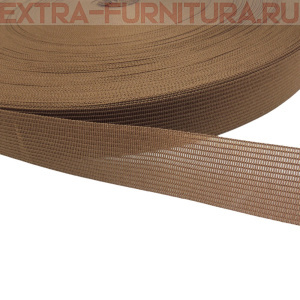 Лента окантовочная 23 мм цв.бежевый темный 34, уп.100м (пл.3,6+/-0,2 гр/м)
