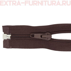 Молния Спираль разъемная Т5, дл. 60см, цв.304 коричневый