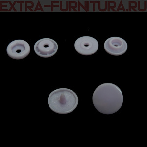 Кнопка NEWSTAR пластиковая 12,5мм, цв.165 лавандовый (уп.1000шт.)