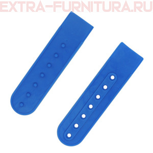 Застежка д/бейсболки, цв.синий, уп-500 шт.