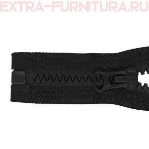 Молния Трактор Т8 1 замок 65см, цв. 322 черный, LOGO