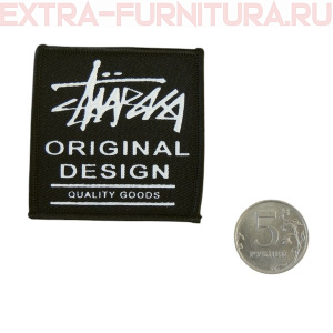 Нашивка Original Design цв.черный