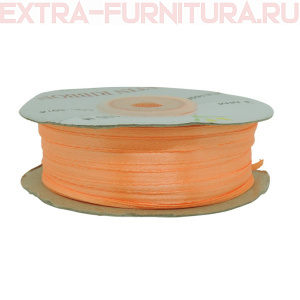 Лента атласная  3 мм  цв.074 оранжевый рул.100м