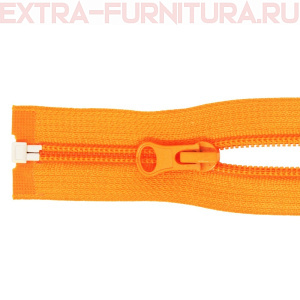 Молния Спираль разъемная дл. 75см, Т5, цв.157 оранжевый LOGO