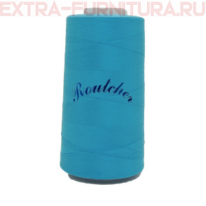 Нитки Routsher 40s/2, 100% п/э, 4000 ярдов, цв.258 бирюза