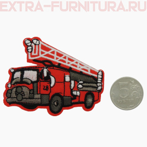 Термоаппликация Пожарная машина