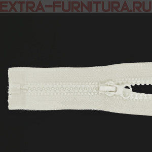 Молния Трактор Т5 1 замок 75см, цв.306 молочный, LOGO