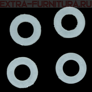 Колечко прозрачное под люверсы №3 (5мм), (уп.5000шт) NEWSTAR