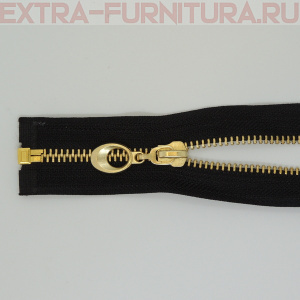 Молния Металл Т5 1 замок, 80 см, латунь *