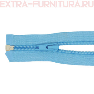Молния Спираль разъемная Т5, дл. 45см, цв.331 голубой