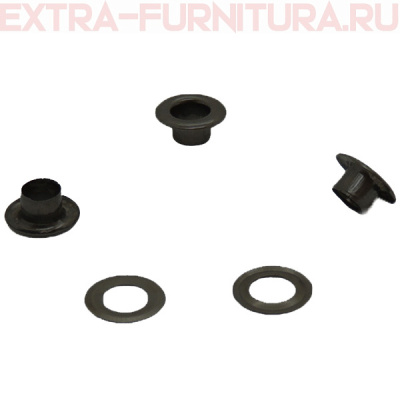 Люверсы 8 мм, (15*6,6 mm, h=5,3 mm.), оксид (уп.1000шт) NEWSTAR