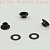 Люверсы 8 мм, (13,4*7 mm, h=5,3 mm.), оксид (уп.2000шт) А