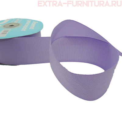 Лента репсовая IDEAL шир. 38мм цв.430 светло-сиреневый, уп.27,42м *