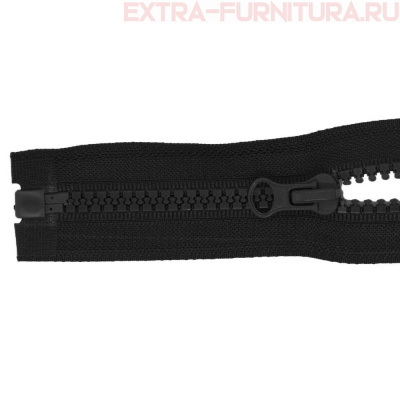 Молния Трактор Т5 1 замок 45см, цв. 322 черный, LOGO