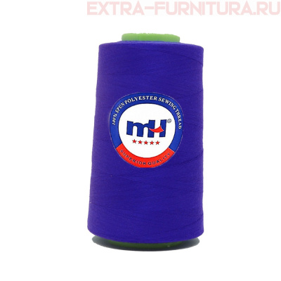 Нитки МН 40/2 п/э  5000 ярдов №585 т. василек *