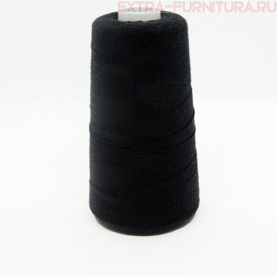 Нитки 100 ЛЛ 1000м черные 6818 (105)