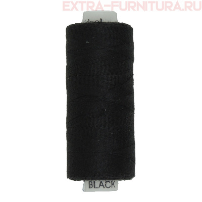 Нитки IDEAL бытовые 40/2 366м, цв. черный (уп.10шт)