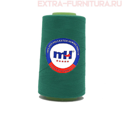 Нитки МН 40/2 п/э  5000 ярдов №218 зеленый *