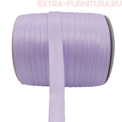 Косая бейка 16мм 132м цв.113 сиреневый ЕВРО