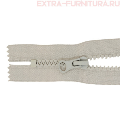 Молния Трактор Т5 1 замок 85см, цв.310 серый светлый, LOGO