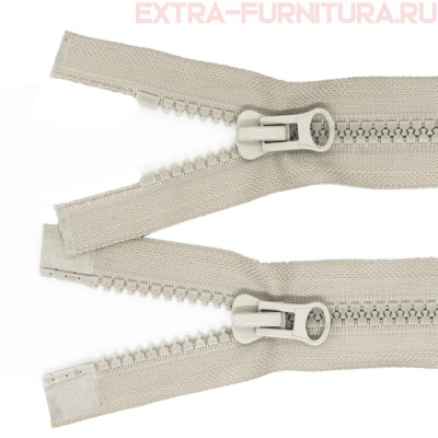 Молния Трактор Т8 2 замка 85см, цв.310 серый светлый, LOGO