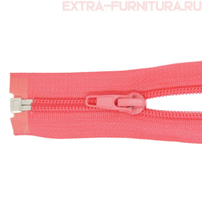 Молния Спираль разъемная Т5, дл. 85см, цв.коралловый